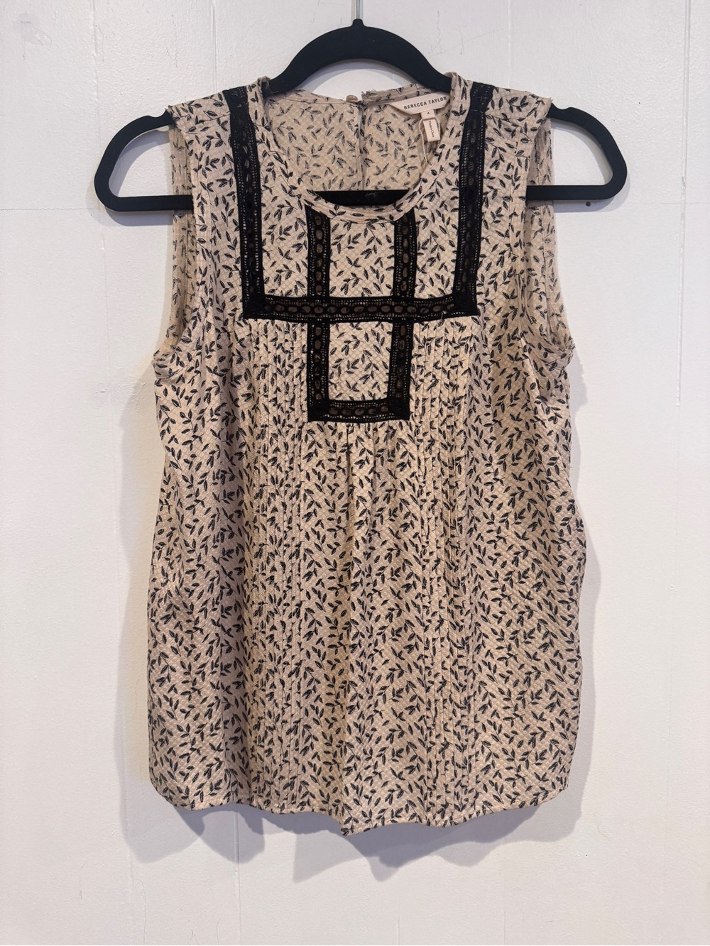 NWOT Rebecca Minkoff Sleeveless Silk Top
